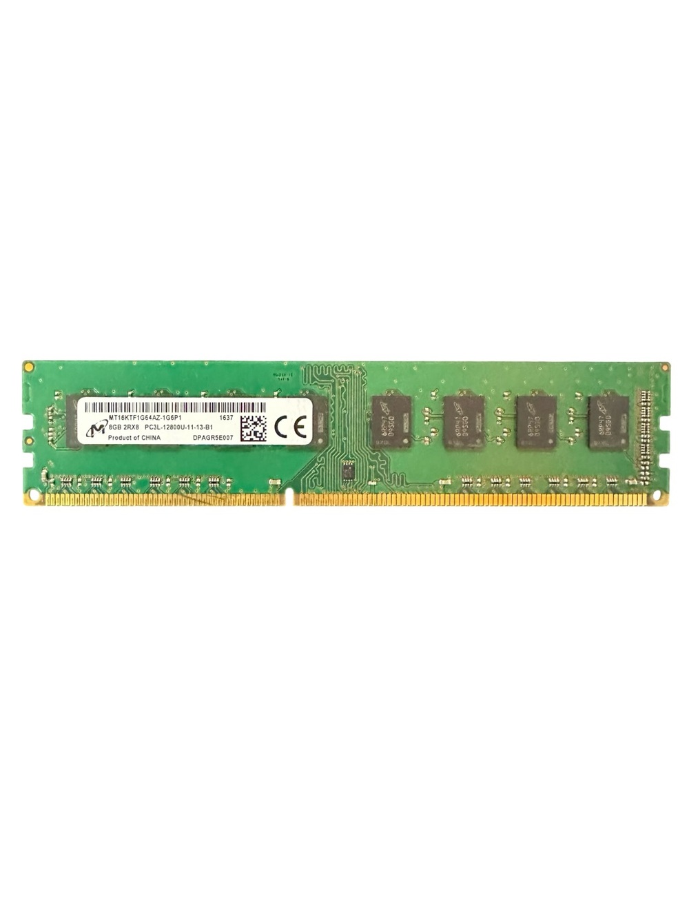 8GB DDR3L-1600 Desktop RAM — Micron